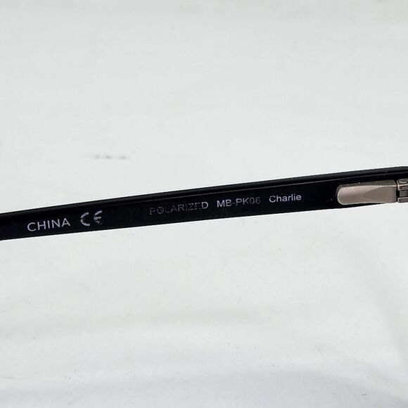 DIFF Eyewear Charlie Polarized Sunglasses Black, Mirror Lens - Picture 9 of 14